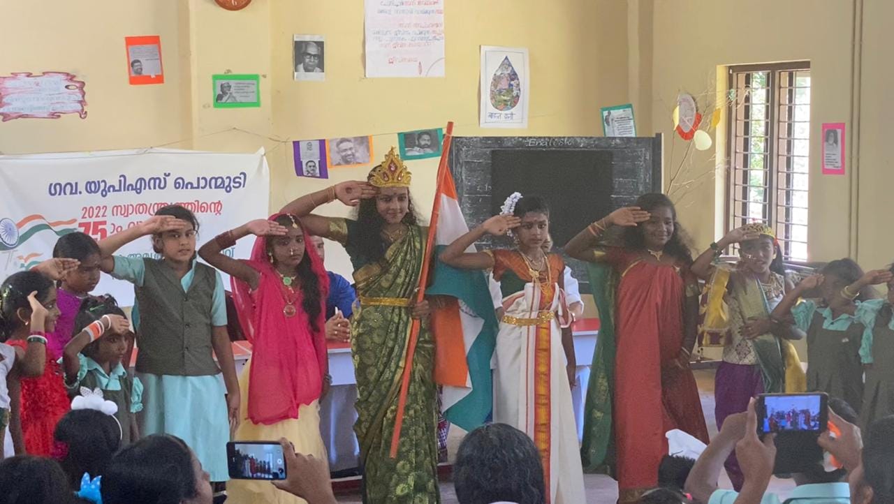 Govt. U.P School, Ponmudi - Independence Day, 2022