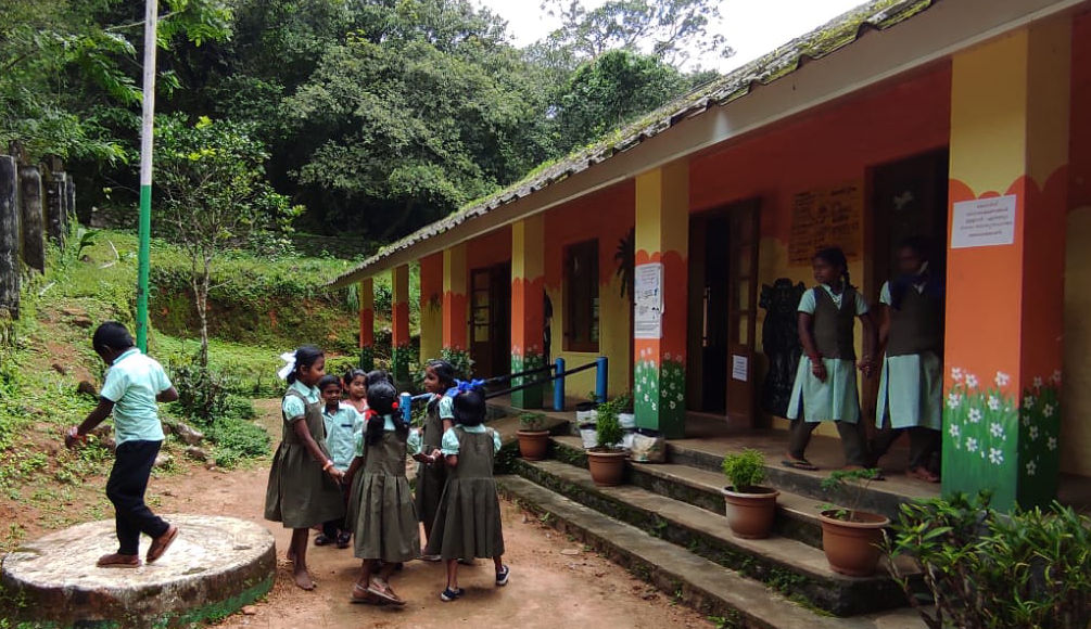 Govt. U.P School, Ponmudi - Students