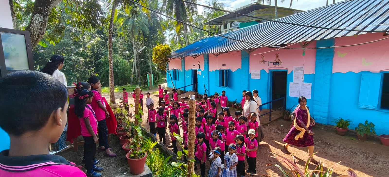 School Assembly, St. Marys School, Changa