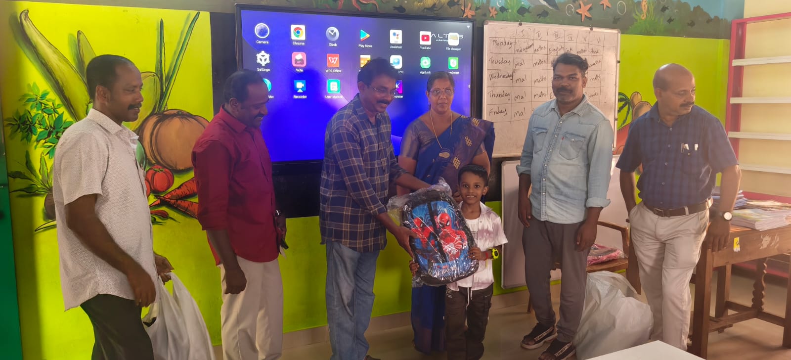 Bag Distribution at Govt. LP. School Parasuvaikal