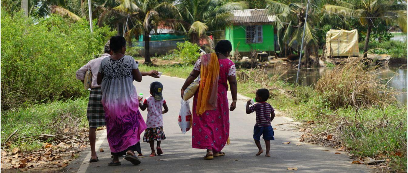 food material distribution, Kumarankari