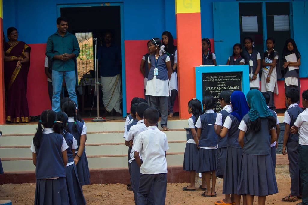 Kottoor School, UPS Distribution